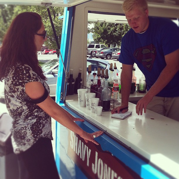 Cooling Off with Shavy Jones Shavy Jones Snow Cones